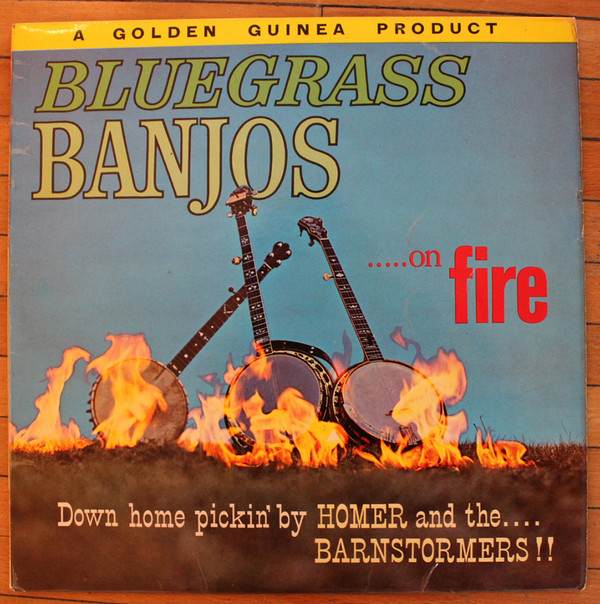 Homer And The Barnst - Bluegrass Banjos on Fire - Used Vinyl Record image 1