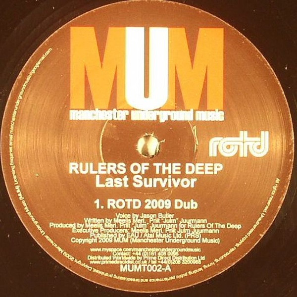 Rulers Of The Deep - Last Survivor - Vinyl Record 12" image 1