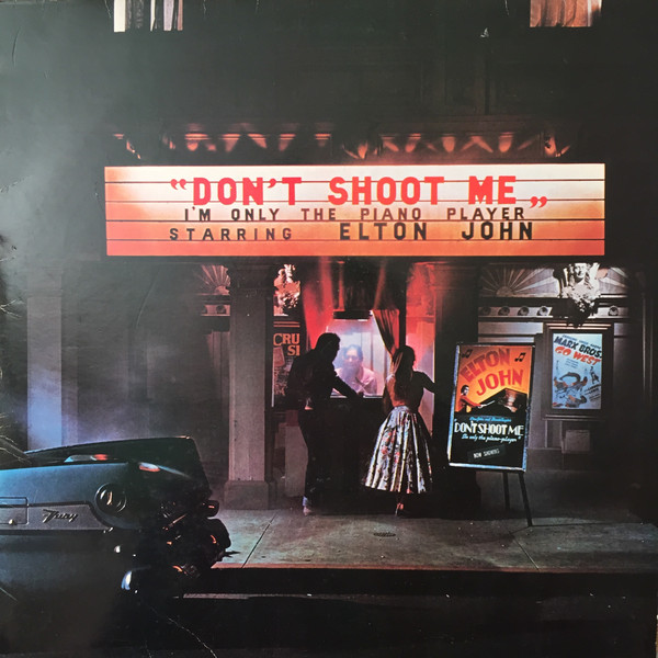Elton John - Don't Shoot Me I'm Only The Piano Player - Used Vinyl Reco image 1