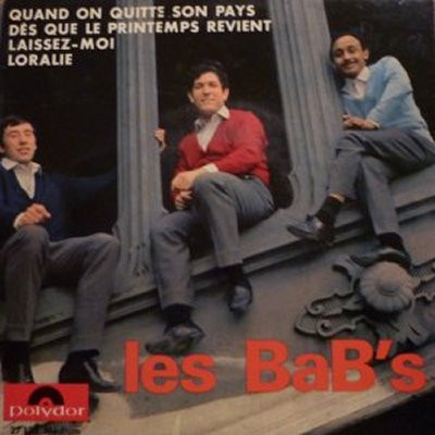 Les Bab's - Quand On Quitte Son Pays - Used Vinyl Record 7" image 1
