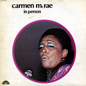 Carmen McRae - In Person - Used Vinyl Record image 1
