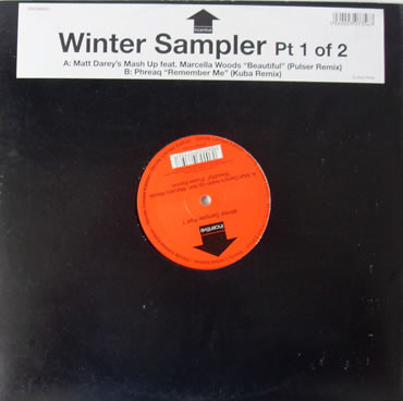 Matt Darey - Winter Sampler (Pt. 1 Of 2) - Used Vinyl Record 12" image 1