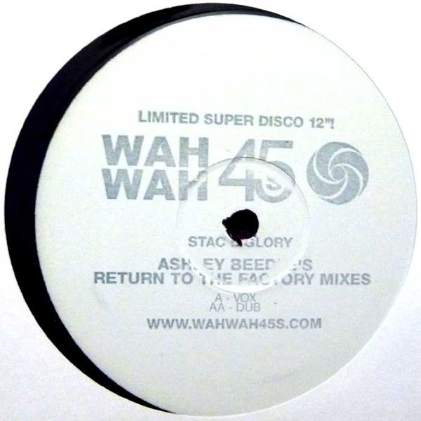 Stac - Glory (Ashley Beedle's Return To The Factory Mixes) - Vinyl Re image 1