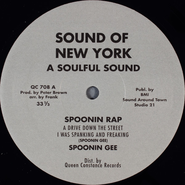 Spoonie Gee - Spoonin Rap - Vinyl Record 12" image 1