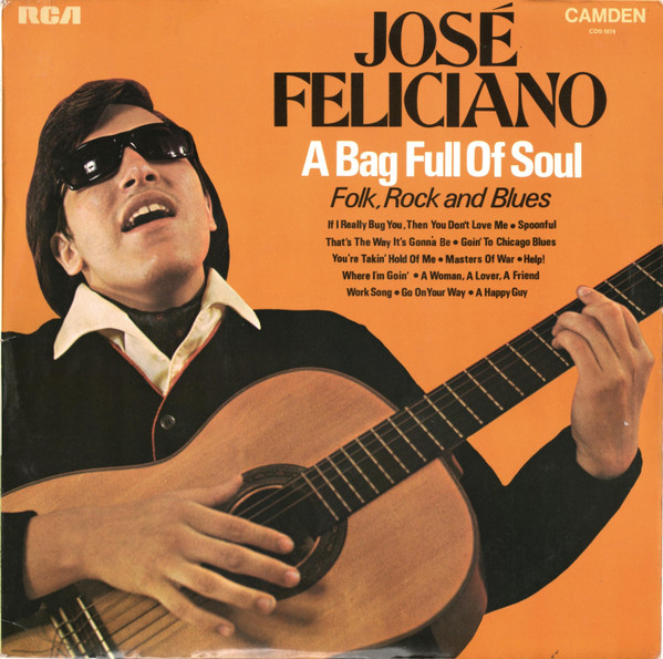José Feliciano - A Bag Full Of Soul - Used Vinyl Record image 1