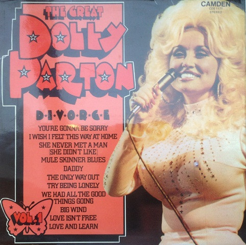 Dolly Parton - Great Vol. 1 (D-I-V-O-R-C-E) - Used Vinyl Record image 1