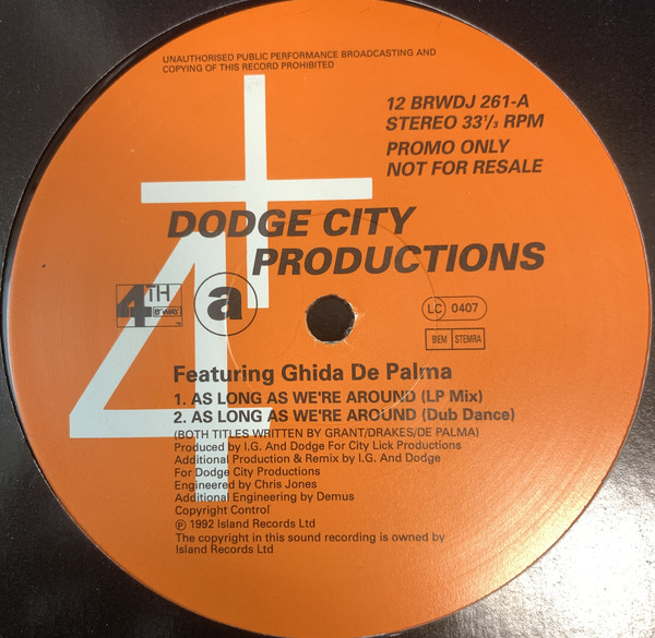 Dodge City Productio - As Long As We're Around - Used Vinyl Reco image 1