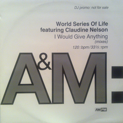 World Series Of Life - I Would Give Anything - Used Vinyl Rec image 1