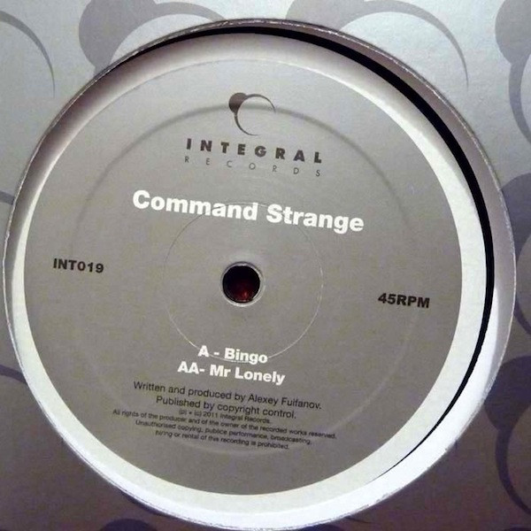 Command Strange - Bingo / Mr Lonely - Vinyl Record 12" image 1