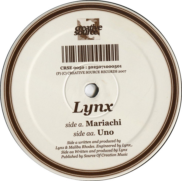 Lynx - Mariachi / Uno - Vinyl Record 12" image 1
