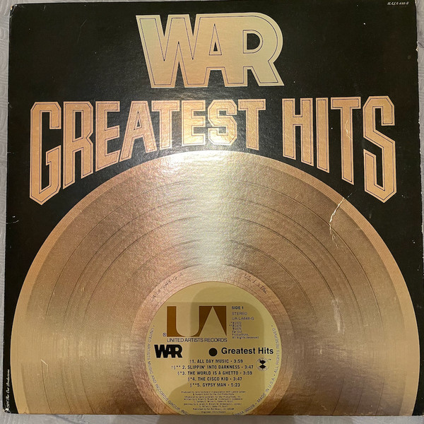 War - Greatest Hits - Used Vinyl Record image 1