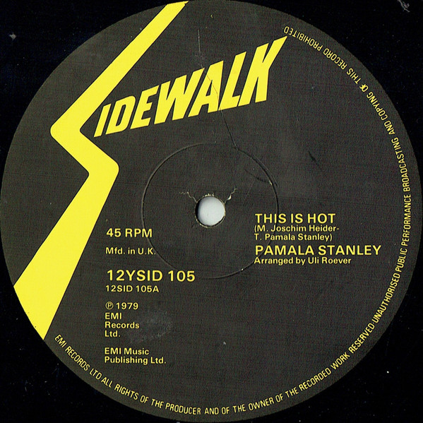 Pamala Stanley - This Is Hot - Used Vinyl Record 12" image 1