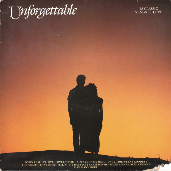 Various - Unforgettable - 18 Classic Songs Of Love - Used Vinyl Record image 1