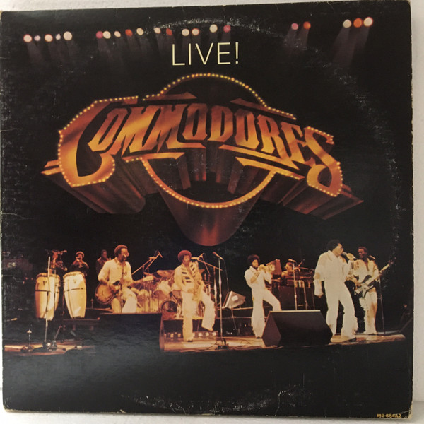 Commodores - Live! - Used Vinyl Record image 1