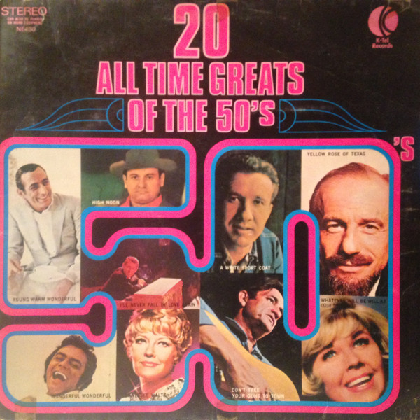 Various - 20 All Time Greats Of The 50's - Used Vinyl Record image 1