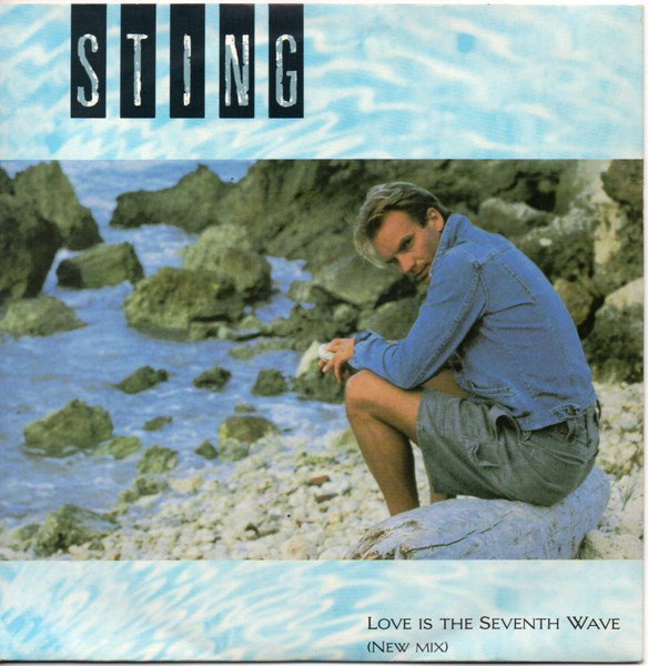 Sting - Love Is The Seventh Wave (New Mix) - Used Vinyl Record 7" image 1