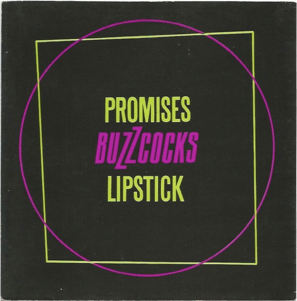 Buzzcocks - Promises / Lipstick - Used Vinyl Record 7" image 1