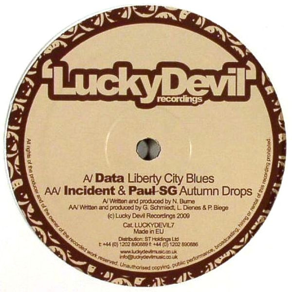 Data - Liberty City Blues / Autumn Drops - Vinyl Record 12" image 1