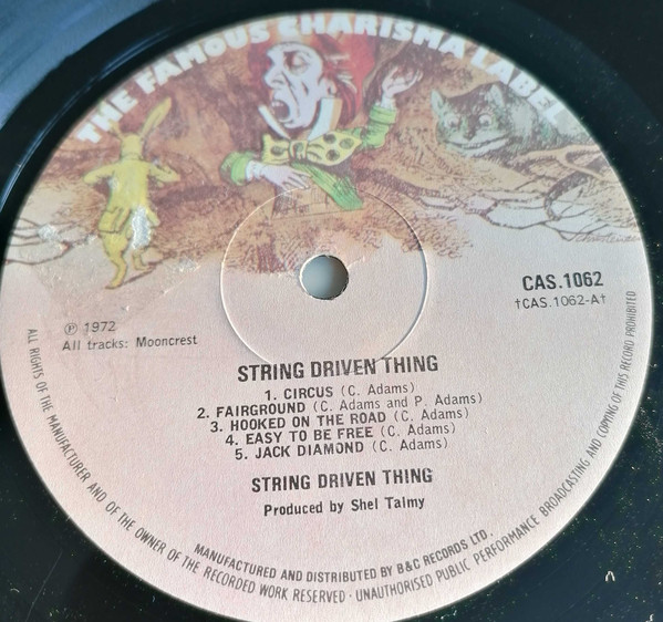 String Driven Thing - Used Vinyl Record image 1