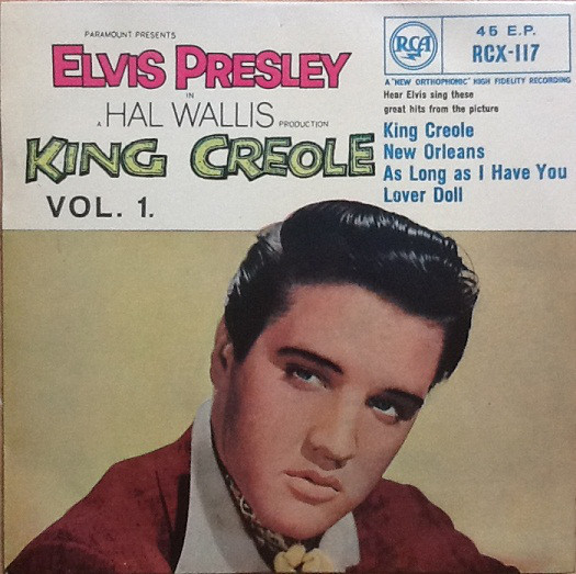 Elvis Presley - King Creole Vol.1 - Used Vinyl Record 7" image 1