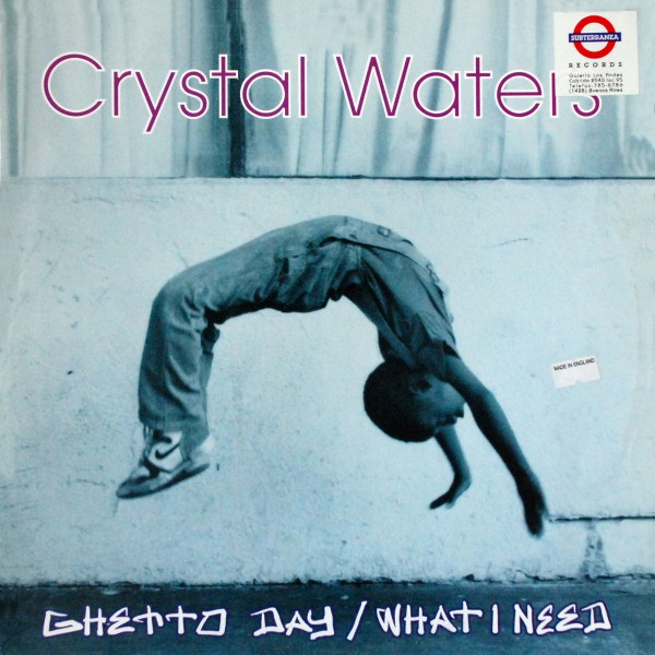 Crystal Waters - Ghetto Day / What I Need - Used Vinyl Record 12" image 1