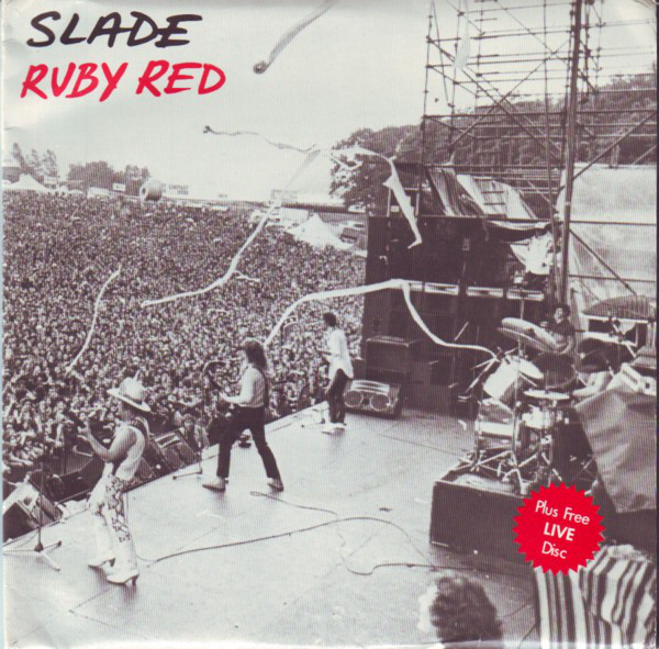 Slade - Ruby Red - Used Vinyl Record 7" image 1