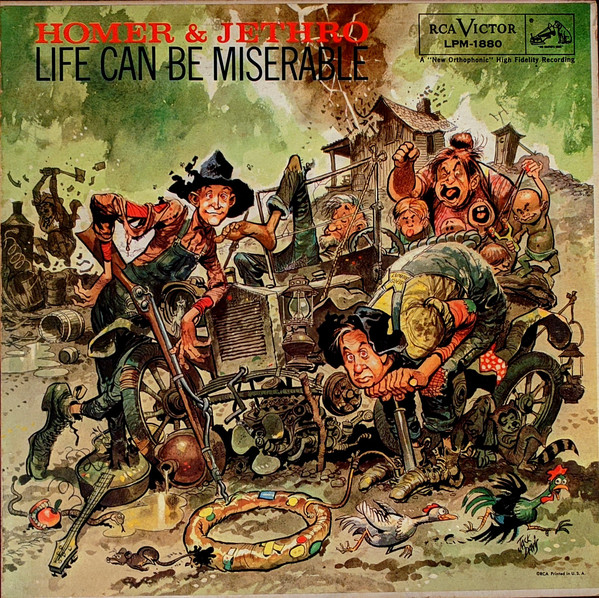 Homer And Jethro - Life Can Be Miserable - Used Vinyl Record image 1