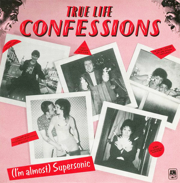 True Life Confession - (I'm Almost) Supersonic - Used Vinyl Record 7" image 1
