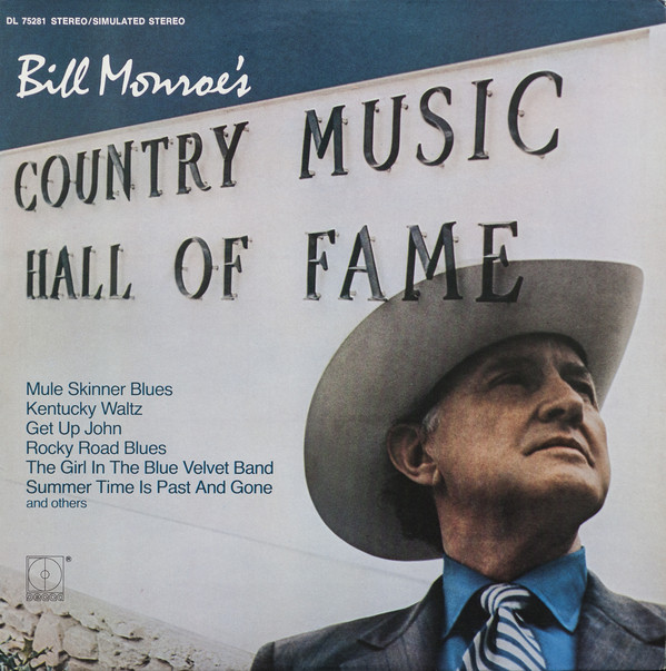 Bill Monroe - 's Country Music Hall Of Fame - Used Vinyl Record image 1