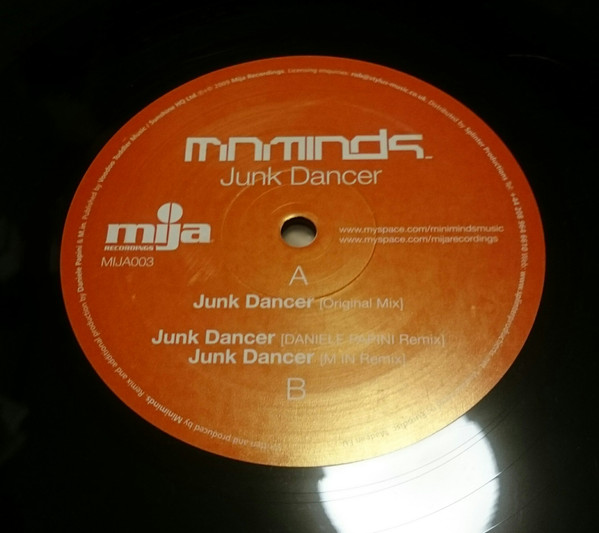 Miniminds - Junk Dancer - Vinyl Record 12" image 1