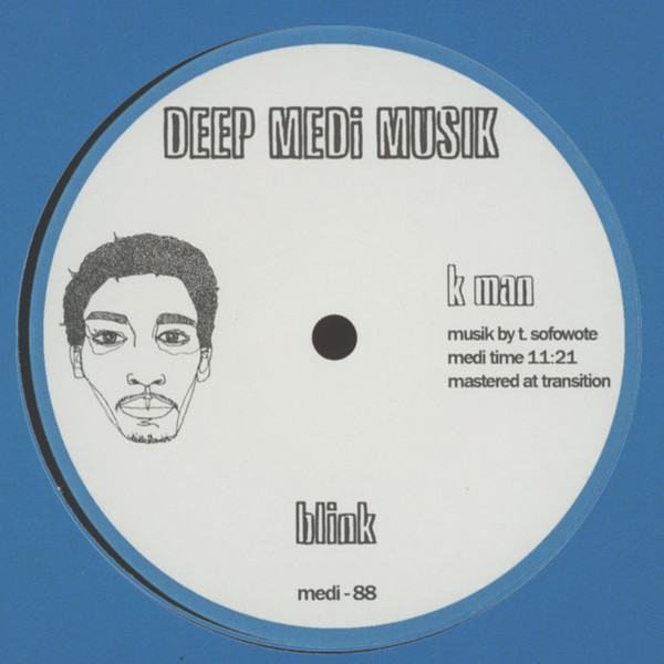 K Man - Blink / Power Drill - Vinyl Record 12" image 1