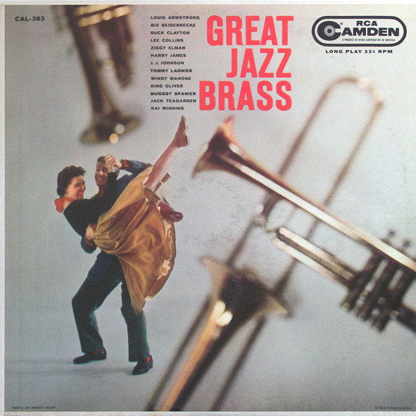 Various - Great Jazz Brass - Used Vinyl Record image 1
