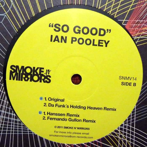 Ian Pooley - So Good - Vinyl Record 12" image 1