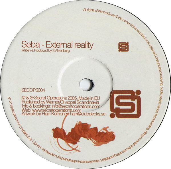 Seba - Shapeshifter / External Reality - Vinyl Record 12" image 1