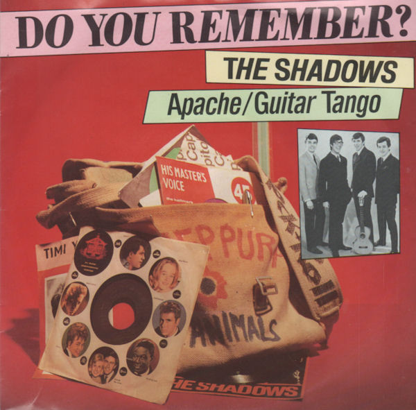 Shadows - Apache / Guitar Tango - Used Vinyl Record 7" image 1