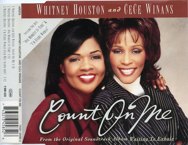 Whitney Houston - Count On Me - Used CD image 1