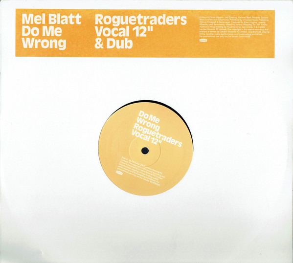 Melanie Blatt - Do Me Wrong - Used Vinyl Record 12" image 1