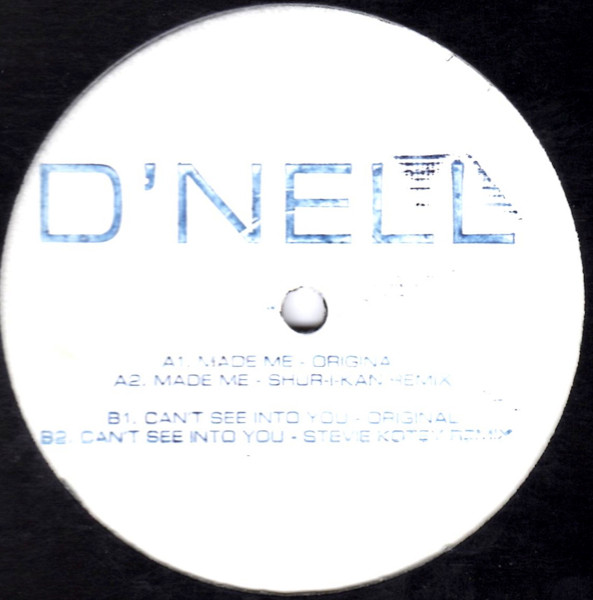 D'Nell - Made Me EP - Vinyl Record 12" image 1