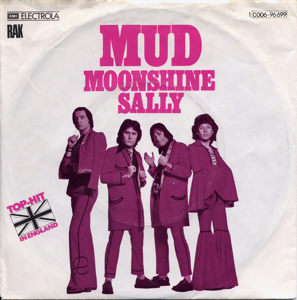 Mud - Moonshine Sally - Used Vinyl Record 7" image 1