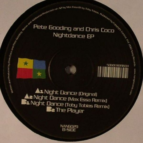 Pete Gooding - Nightdance EP - Vinyl Record 12" image 1