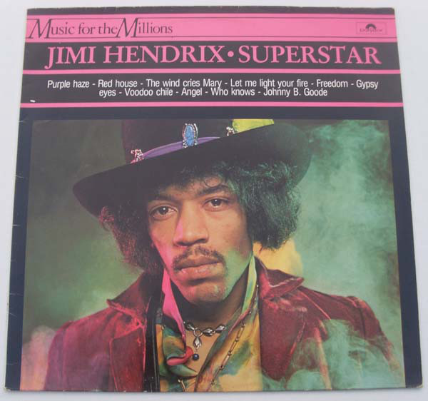 Jimi Hendrix - Superstar - Used Vinyl Record image 1