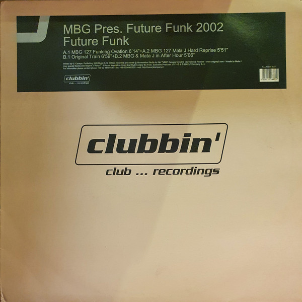 MBG - Future Funk - Used Vinyl Record 12" image 1