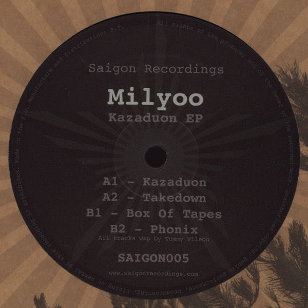Milyoo - Kazaduon EP - Vinyl Record 12" image 1