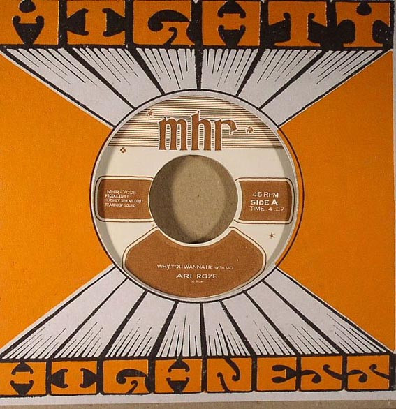 Ari Roze - Why You Wanna Be (With Me) - Vinyl Record 7" image 1