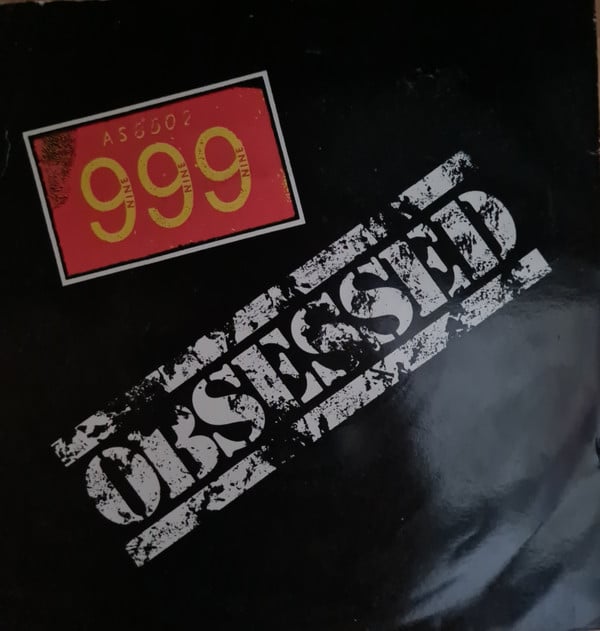 999 - Obsessed - Used Vinyl Record 7" image 1