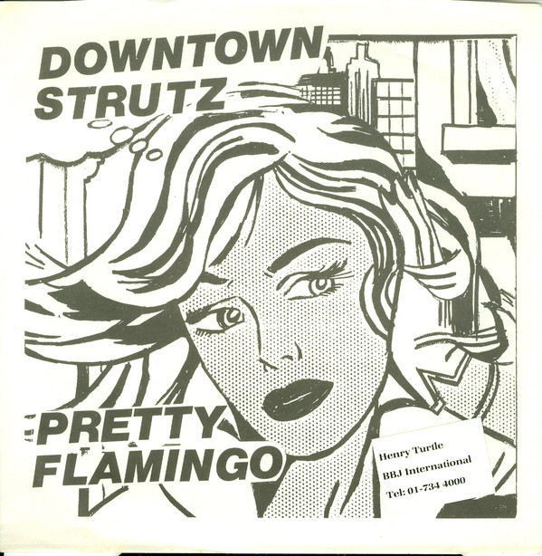 Downtown Strutz - Pretty Flamingo - Used Vinyl Record 7" image 1