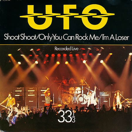 UFO - Shoot Shoot - Used Vinyl Record 7" image 1