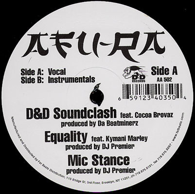 Afu-Ra - D & D Soundclash - Vinyl Record 12" image 1