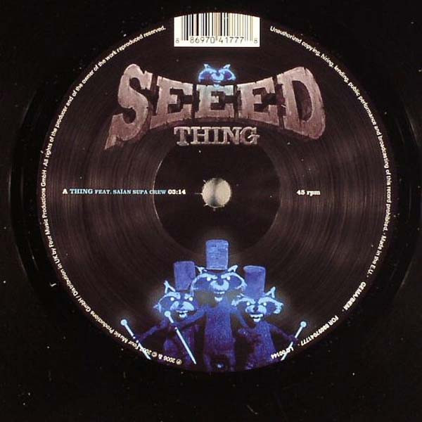 Seeed - Thing - Vinyl Record 7" image 1