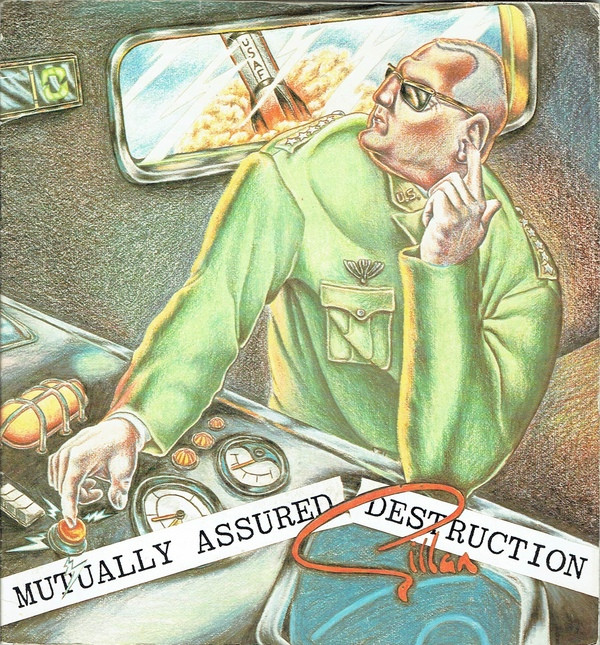 Gillan - Mutually Assured Destruction - Used Vinyl Record 7" image 1
